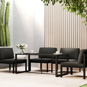 Mesa de comedor de jardín aluminio gris antracita 120x60x66cm de , Mesas de jardín - Ref: Foro24-318312, Precio: 137,90 €, De...