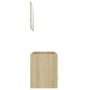 Set de muebles de baño 2 pzas contrachapada roble Sonoma de , Muebles de baño - Ref: Foro24-804848, Precio: 86,44 €, Descuent...