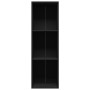 Estantería libros/mueble TV contrachapada negro 36x30x114 cm de , Librerías y estanterías - Ref: Foro24-800136, Precio: 41,84...