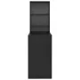 High bar table with black cabinet 115x59x200 cm by , Kitchen and dining tables - Ref: Foro24-280228, Price: 163,97 €, Discoun...