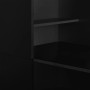 Mesa alta de bar con armario negra 115x59x200 cm de , Mesas de cocina y de comedor - Ref: Foro24-280228, Precio: 182,54 €, De...
