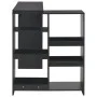 Bartisch mit mobiler Ablage schwarz 138x39x110 cm von , Küchen- und Esstische - Ref: Foro24-280223, Preis: 112,05 €, Rabatt: %