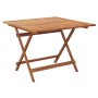 Juego de comedor de jardín 5 piezas madera maciza de acacia de , Conjuntos de jardín - Ref: Foro24-3152899, Precio: 343,48 €,...
