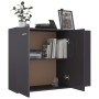 Aparador de madera contrachapada gris 105x30x75 cm de , Aparadores - Ref: Foro24-800695, Precio: 112,02 €, Descuento: %