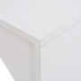 Mesa de bar con estantería blanca 115x59x200 cm de , Mesas de cocina y de comedor - Ref: Foro24-280227, Precio: 216,05 €, Des...