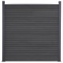 Juego de paneles de valla WPC gris 180x186 cm de , Paneles de vallas - Ref: Foro24-3211827, Precio: 306,96 €, Descuento: %