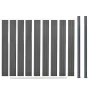 Graues WPC-Zaunplatten-Set 180 x 186 cm von , Zaunpaneele - Ref: Foro24-3211827, Preis: 305,44 €, Rabatt: %