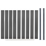 Juego de paneles de valla WPC gris 180x186 cm de , Paneles de vallas - Ref: Foro24-3211827, Precio: 306,96 €, Descuento: %