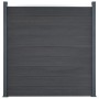 Juego de paneles de valla WPC gris 699x186 cm de , Paneles de vallas - Ref: Foro24-3211833, Precio: 1,00 €, Descuento: %