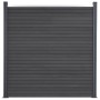 Juego de paneles de valla WPC gris 699x186 cm de , Paneles de vallas - Ref: Foro24-3211833, Precio: 1,00 €, Descuento: %