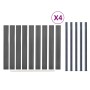 Juego de paneles de valla WPC gris 699x186 cm de , Paneles de vallas - Ref: Foro24-3211833, Precio: 1,00 €, Descuento: %