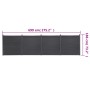 Juego de paneles de valla WPC gris 699x186 cm de , Paneles de vallas - Ref: Foro24-3211833, Precio: 1,00 €, Descuento: %