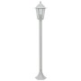 Farolas de jardín aluminio blancas E27 110 cm 6 unidades de , Iluminación de exterior - Ref: Foro24-44215, Precio: 163,35 €, ...