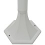 Farolas de jardín aluminio blancas E27 110 cm 6 unidades de , Iluminación de exterior - Ref: Foro24-44215, Precio: 163,35 €, ...