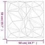 Wandpaneele 48 Stück XPS grüner Diamant 50x50 cm 12 m² von , Wandverkleidung - Ref: Foro24-356930, Preis: 113,30 €, Rabatt: %
