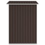 Cobertizo de jardín acero galvanizado marrón 205x129x183 cm de , Cobertizos - Ref: Foro24-46300, Precio: 251,15 €, Descuento: %