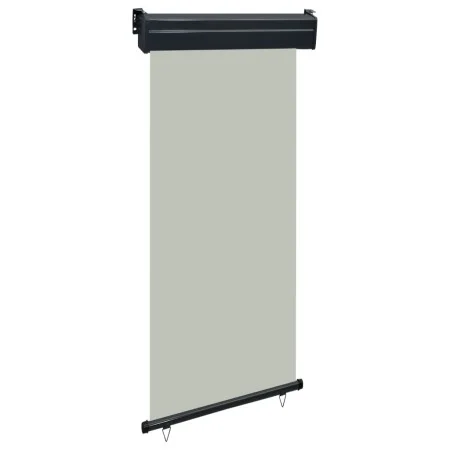 Toldo lateral de balcón gris 105x250 cm de , Sombrillas - Ref: Foro24-48416, Precio: 66,02 €, Descuento: %