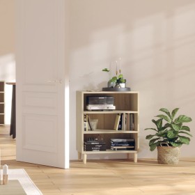 Aparador de madera contrachapada roble Sonoma 57x35x70 cm de , Aparadores - Ref: Foro24-806052, Precio: 45,42 €, Descuento: %