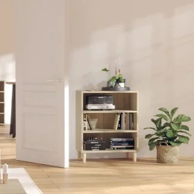 Aparador de madera contrachapada roble Sonoma 57x35x70 cm de , Aparadores - Ref: Foro24-806052, Precio: 43,52 €, Descuento: %
