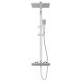 Kit de ducha combinado con termostato acero inoxidable de vidaXL, Cabezales de ducha - Ref: Foro24-145053, Precio: 195,40 €, ...