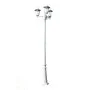 Farola de jardín 3 brazos aluminio blanco 215 cm de , Iluminación de exterior - Ref: Foro24-40245, Precio: 168,26 €, Descuent...