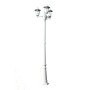 Farola de jardín 3 brazos aluminio blanco 215 cm de , Iluminación de exterior - Ref: Foro24-40245, Precio: 171,57 €, Descuent...