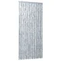 Cortina mosquitera de chenilla blanca y gris 100x220 cm de vidaXL, Mosquiteras para ventanas - Ref: Foro24-284281, Precio: 65...