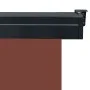 Toldo lateral de balcón marrón 85x250 cm de , Sombrillas - Ref: Foro24-48411, Precio: 55,93 €, Descuento: %