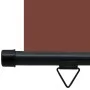 Toldo lateral de balcón marrón 85x250 cm de , Sombrillas - Ref: Foro24-48411, Precio: 55,93 €, Descuento: %