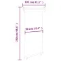 Toldo lateral de balcón color crema 105x250 cm de , Sombrillas - Ref: Foro24-48413, Precio: 68,15 €, Descuento: %