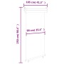 Toldo lateral de balcón color crema 105x250 cm de , Sombrillas - Ref: Foro24-48413, Precio: 64,40 €, Descuento: %