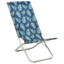 Sillas de playa plegables 2 uds tela con estampado de hojas de , Sillas de jardín - Ref: Foro24-310382, Precio: 84,66 €, Desc...