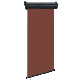 Toldo lateral de balcón marrón 105x250 cm de , Sombrillas - Ref: Foro24-48417, Precio: 73,85 €, Descuento: %