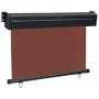 Toldo lateral de balcón marrón 105x250 cm de , Sombrillas - Ref: Foro24-48417, Precio: 73,85 €, Descuento: %