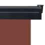 Toldo lateral de balcón marrón 105x250 cm de , Sombrillas - Ref: Foro24-48417, Precio: 75,94 €, Descuento: %
