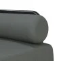 Sofá cama en forma de L tela gris oscuro 260x140x70 cm de , Sofás - Ref: Foro24-3157273, Precio: 461,80 €, Descuento: %