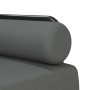 Sofá cama en forma de L tela gris oscuro 260x140x70 cm de , Sofás - Ref: Foro24-3157273, Precio: 460,38 €, Descuento: %