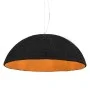 Lámpara colgante negro y dorado E27 Ø70 cm de vidaXL, Lámparas - Ref: Foro24-50941, Precio: 98,28 €, Descuento: %