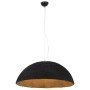 Lámpara colgante negro y dorado E27 Ø70 cm de vidaXL, Lámparas - Ref: Foro24-50941, Precio: 96,97 €, Descuento: %
