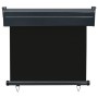 Toldo lateral de balcón negro 85x250 cm de , Sombrillas - Ref: Foro24-48406, Precio: 46,72 €, Descuento: %