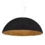Lámpara colgante negro y dorado E27 Ø70 cm de vidaXL, Lámparas - Ref: Foro24-50941, Precio: 96,97 €, Descuento: %