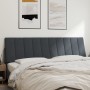 Cabecero de cama acolchado terciopelo gris oscuro 180 cm de , Cabeceros y pies de cama - Ref: Foro24-374682, Precio: 68,09 €,...