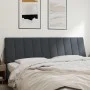 Cabecero de cama acolchado terciopelo gris oscuro 180 cm de , Cabeceros y pies de cama - Ref: Foro24-374682, Precio: 65,04 €,...