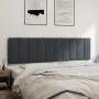 Cabecero de cama acolchado terciopelo gris oscuro 180 cm de , Cabeceros y pies de cama - Ref: Foro24-374682, Precio: 65,04 €,...