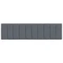 Cabecero de cama acolchado terciopelo gris oscuro 180 cm de , Cabeceros y pies de cama - Ref: Foro24-374682, Precio: 65,04 €,...