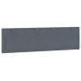 Cabecero de cama acolchado terciopelo gris oscuro 180 cm de , Cabeceros y pies de cama - Ref: Foro24-374682, Precio: 68,09 €,...