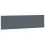 Cabecero de cama acolchado terciopelo gris oscuro 180 cm de , Cabeceros y pies de cama - Ref: Foro24-374682, Precio: 65,04 €,...