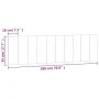 Cabecero de cama acolchado terciopelo gris oscuro 180 cm de , Cabeceros y pies de cama - Ref: Foro24-374682, Precio: 65,04 €,...