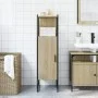 Armario de baño madera ingeniería roble Sonoma 33x33x120,5 cm de , Tocadores - Ref: Foro24-842467, Precio: 76,57 €, Descuento: %