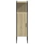 Armario de baño madera ingeniería roble Sonoma 33x33x120,5 cm de , Tocadores - Ref: Foro24-842467, Precio: 76,57 €, Descuento: %